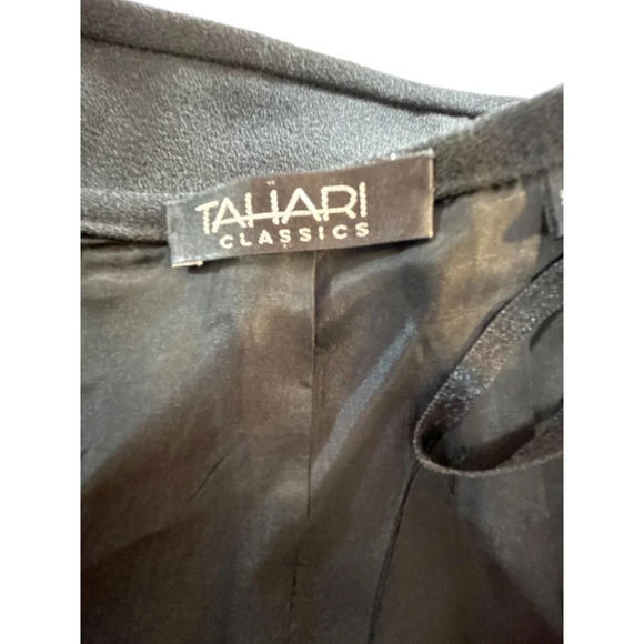Tahari Classics Womens Pencil Skirt Career Black Lined Size 10 - Picture 5 of 9